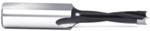 Amana 201055 Brad Point Right-Handed Boring Bit, 57mm OAL x 10mm Shank - 5.5mm Cutting Diameter; 27mm Cutting Height, Carbide Tipped
