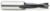 Amana 201065 Brad Point Right-Handed Boring Bit, 57mm OAL x 10mm Shank - 6.5mm Cutting Diameter; 27mm Cutting Height, Carbide Tipped