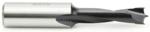 Amana 201065 Brad Point Right-Handed Boring Bit, 57mm OAL x 10mm Shank - 6.5mm Cutting Diameter; 27mm Cutting Height, Carbide Tipped