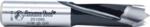 Amana 201090 Brad Point Right-Handed Boring Bit, 57mm OAL x 10mm Shank - 9.0mm Cutting Diameter; 27mm Cutting Height, Carbide Tipped