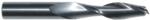 MAGNATE 9453 2 Flute Spiral Up-Cut Router Bit - 1/8" Cutting Diameter; 7/8" Cutting Length; 1/8" Shank Diameter; 2" Overall Length; Fish Tail End, Solid Carbide, Right-Hand