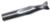 MAGNATE 2017 2 Flute Spiral Up-Cut Router Bit - 3/4" Cutting Diameter; 1-1/2" Cutting Length; 3/4" Shank Diameter; 4" Overall Length; Fish Tail End, Solid Carbide, Right-Hand