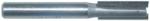 MAGNATE 201D Straight 1/4" Shank Diameter Router Bit - 9/32" Cutting Diameter; 3/4" Cutting Length; 1/4" Shank Diameter; 1-1/4" Shank Length; 2-Flute Carbide Tipped, Non-Plunging