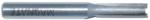 MAGNATE 201U Straight 1/4" Shank Diameter Router Bit - 7/32" Cutting Diameter; 3/4" Cutting Length; 1/4" Shank Diameter; 1-1/4" Shank Length; 2-Flute Carbide Tipped, Non-Plunging