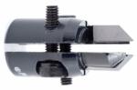 Amana 20200 Di-Count Adjustable Countersink Boring Bit - 7/16" to 19/32" Plug Diameter; 7/16" Cutting Height; 3/32" to 9/32" Drill Diameter; 1-1/4" Overall Length; Drills Not Included; 45-Degree 2-Wing, Carbide Tipped