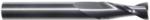 MAGNATE 9441 2 Flute Spiral Up-Cut Router Bit - 8.0mm Cutting Diameter; 25mm Cutting Length; 8mm Shank Diameter; 65mm Overall Length; Fish Tail End, Solid Carbide, Right-Hand