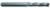 MAGNATE 2035 3 Flute Ruffer Spiral Up-Cut Router Bit - 3/8" Cutting Diameter; 1-3/4" Cutting Length; 3/8" Shank Diameter; 3-1/2" Overall Length; Solid Carbide Hoggers, Right-Hand