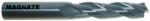 MAGNATE 2039 3 Flute Ruffer Spiral Up-Cut Router Bit - 3/4" Cutting Diameter; 3-1/4" Cutting Length; 3/4" Shank Diameter; 6" Overall Length; Solid Carbide Hoggers, Right-Hand