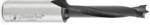 Amana 204006 Brad Point Right-Handed Boring Bit, 70mm OAL x 10mm Shank - 6.0mm Cutting Diameter; 35mm Cutting Height, Carbide Tipped