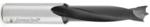 Amana 204008 Brad Point Right-Handed Boring Bit, 70mm OAL x 10mm Shank - 8mm Cutting Diameter; 35mm Cutting Height, Carbide Tipped