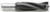 Amana 204013 Brad Point Right-Handed Boring Bit, 70mm OAL x 10mm Shank - 1/2" Cutting Diameter; 35mm Cutting Height, Carbide Tipped
