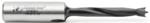 Amana 204051 Brad Point Right-Handed Boring Bit, 70mm OAL x 10mm Shank - 5.1mm Cutting Diameter; 35mm Cutting Height, Carbide Tipped