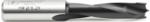 Amana 204082 Brad Point Right-Handed Boring Bit, 70mm OAL x 10mm Shank - 8.2mm Cutting Diameter; 35mm Cutting Height, Carbide Tipped