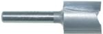 MAGNATE 208R Straight 1/4" Shank Diameter Router Bit - 11/16" Cutting Diameter; 3/4" Cutting Length; 1/4" Shank Diameter; 1-1/4" Shank Length; 2-Flute Carbide Tipped, Non-Plunging