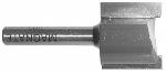 MAGNATE 209 Straight 1/4" Shank Diameter Router Bit - 7/8" Cutting Diameter; 3/4" Cutting Length; 1/4" Shank Diameter; 1-1/4" Shank Length; 2-Flute Carbide Tipped, Non-Plunging