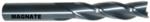 MAGNATE 2094 3 Flute Spiral Up-Cut Router Bit - 3/4" Cutting Diameter; 3" Cutting Length; 3/4" Shank Diameter; 6" Overall Length; Solid Carbide, Right-Hand