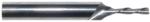 MAGNATE 2100 2 Flute Spiral Down-Cut Router Bit - 3/32" Cutting Diameter; 1/2" Cutting Length; 1/4" Shank Diameter; 2" Overall Length; Fish Tail End, Solid Carbide, Right-Hand