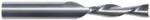 MAGNATE 2103 2 Flute Spiral Down-Cut Router Bit - 3/16" Cutting Diameter; 3/4" Cutting Length; 1/4" Shank Diameter; 2" Overall Length; Fish Tail End, Solid Carbide, Right-Hand