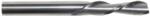 MAGNATE 2105 2 Flute Spiral Down-Cut Router Bit - 1/4" Cutting Diameter; 1" Cutting Length; 1/4" Shank Diameter; 2-1/2" Overall Length; Fish Tail End, Solid Carbide, Right-Hand