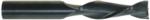MAGNATE 2114 2 Flute Spiral Down-Cut Router Bit - 3/4" Cutting Diameter; 3" Cutting Length; 3/4" Shank Diameter; 6" Overall Length; Fish Tail End, Solid Carbide, Right-Hand