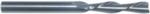 Magnate 2123 2 Flute Spiral Down-Cut Router Bit - 3/8" Cutting Diameter; 1" Cutting Length; 3/8" Shank Diameter; 3" Overall Length