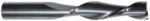 MAGNATE 2128 2 Flute Spiral Down-Cut Router Bit - 1/2" Cutting Diameter; 2-1/8" Cutting Length; 1/2" Shank Diameter; 4" Overall Length; Fish Tail End, Solid Carbide, Right-Hand