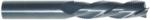 MAGNATE 2137 3 Flute Ruffer Spiral Down-Cut Router Bit - 1/2" Cutting Diameter; 2-1/8" Cutting Length; 1/2" Shank Diameter; 4" Overall Length; Solid Carbide Hoggers, Right-Hand
