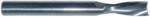 Magnate 2145 O-Flute 2-Flute Slow Down-Cut Spiral Router Bit - 1/4" Cutting Diameter; 3/4" Cutting Length; 2-1/2" Overall Length; 1/4" Shank Diameter; Solid Carbide; For Plastics and Solid Surface