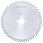 Amana 220T640 Trim ATB Grind Saw Blade - 220mm Diameter; 64 Tooth; 30mm Bore; .118" Kerf; .079" Plate; With 2/7/42 pin hole for compatibility with Holz-Her 220mm panel saws; 10-Degree Hook, Carbide Tipped