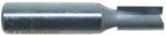 MAGNATE 223 Straight 1/2" Shank Diameter Router Bit - 3/8" Cutting Diameter; 3/4" Cutting Length; 1-3/4" Shank Length; 2-1/2" Overall Length; 2-Flute Carbide Tipped, Non-Plunging