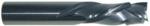 MAGNATE 2238 3 Flute Compression Spiral Router Bit - 3/4" Cutting Diameter; 2" Cutting Length; 3/4" Shank Diameter; 4" Overall Length; 3+3 Up-Down, Micrograin Solid Carbide, Right Hand