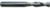 MAGNATE 2261 2 Flute MFC Spiral Up-Cut Router Bit - 1/8" Cutting Diameter; 1/2" Cutting Length; 1/4" Shank Diameter; 2" Overall Length; Solid Carbide, Right Hand