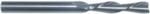 MAGNATE 2391 2 Flute MFC Spiral Down-Cut Router Bit - 3/8" Cutting Diameter; 1-3/4" Cutting Length; 3/8" Shank Diameter; 4" Overall Length; Solid Carbide, Right Hand