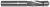 MAGNATE 2275 2 Flute Flush Trim Spiral Up-Cut Router Bit - 1/2" Cutting Diameter; 1-1/4" Cutting Length; 1/2" Shank Diameter; 4" Overall Length; Solid Carbide, Right Hand