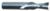Magnate 2288 2 Flute MFC Grade Spiral Down-Cut Router Bit - 1/2" Cutting Diameter; 1-1/4" Cutting Length; 1/2" Shank Diameter; 3" Overall Length