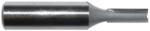 MAGNATE 231 Straight 1/2" Shank Diameter Router Bit - 1/4" Cutting Diameter; 3/4" Cutting Length; 1-1/2" Shank Length; 2-1/4" Overall Length; 2-Flute Carbide Tipped, Non-Plunging