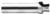 Magnate 2310 Dovetail PCD Router Bit for CNC - 15mm Cutting Diameter; 10mm Small Diameter; 8.99mm Cutting Height; 2 Flute, 20 inclusive Degree (10 Degree), 1/2" Shank Diameter, 2" Overall Length
