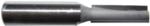 MAGNATE 233 Straight 1/2" Shank Diameter Router Bit - 3/8" Cutting Diameter; 1" Cutting Length; 1-1/2" Shank Length; 2-1/2" Overall Length; 2-Flute Carbide Tipped, Non-Plunging