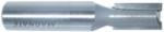 MAGNATE 234A Straight 1/2" Shank Diameter Router Bit - 7/16" Cutting Diameter; 3/4" Cutting Length; 1-1/2" Shank Length; 2-1/4" Overall Length; 2-Flute Carbide Tipped, Non-Plunging