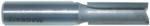 MAGNATE 234D Straight 1/2" Shank Diameter Router Bit - 15/32" Cutting Diameter; 1-1/4" Cutting Length; 1-1/2" Shank Length; 2-3/4" Overall Length; 2-Flute Carbide Tipped, Non-Plunging