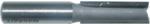 MAGNATE 235L Straight 1/2" Shank Diameter Router Bit - 1/2" Cutting Diameter; 1-1/2" Cutting Length; 1-1/2" Shank Length; 3" Overall Length; 2-Flute Carbide Tipped, Non-Plunging