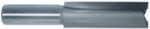 MAGNATE 237L Straight 1/2" Shank Diameter Router Bit - 5/8" Cutting Diameter; 2" Cutting Length; 1-1/2" Shank Length; 3-1/2" Overall Length; 2-Flute Carbide Tipped, Non-Plunging