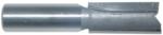 MAGNATE 237U Straight 1/2" Shank Diameter Router Bit - 19/32" Cutting Diameter; 1-1/4" Cutting Length; 1-1/2" Shank Length; 2-3/4" Overall Length; 2-Flute Carbide Tipped, Non-Plunging
