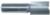 MAGNATE 238U Straight 1/2" Shank Diameter Router Bit - 23/32" Cutting Diameter; 1" Cutting Length; 1-1/2" Shank Length; 2-1/2" Overall Length; 2-Flute Carbide Tipped, Non-Plunging
