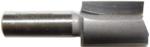 MAGNATE 239 Straight 1/2" Shank Diameter Router Bit - 7/8" Cutting Diameter; 1-1/4" Cutting Length; 1-1/2" Shank Length; 2-3/4" Overall Length; 2-Flute Carbide Tipped, Non-Plunging
