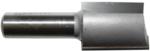 MAGNATE 240 Straight 1/2" Shank Diameter Router Bit - 1" Cutting Diameter; 1-1/4" Cutting Length; 1-1/2" Shank Length; 2-3/4" Overall Length; 2-Flute Carbide Tipped, Non-Plunging