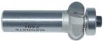 MAGNATE 2401 Shallow Flute Router Bit - 5/16" Flute Height; 1/2" Shank Diameter; 1-1/2" Shank Length; 7/8" Overall Diameter; BR-05 Bearing; 2-Flute Carbide Tipped