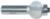 MAGNATE 2404 Shallow Flute Router Bit - 5/8" Flute Height; 1/2" Shank Diameter; 1-1/2" Shank Length; 15/16" Overall Diameter; BR-05 Bearing; 2-Flute Carbide Tipped