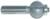 MAGNATE 2405 Shallow Flute Router Bit - 3/4" Flute Height; 1/2" Shank Diameter; 1-1/2" Shank Length; 1" Overall Diameter; BR-05 Bearing; 2-Flute Carbide Tipped