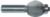 MAGNATE 2407 Shallow Flute Router Bit - 1" Flute Height; 1/2" Shank Diameter; 1-1/2" Shank Length; 1" Overall Diameter; BR-05 Bearing; 2-Flute Carbide Tipped